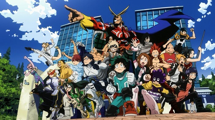 Thứ tự xem My Hero Academia theo thứ tự thời gian