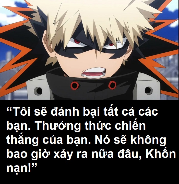 Những câu nói hay trong My Hero Academia