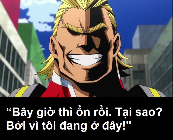 Những câu nói hay trong My Hero Academia