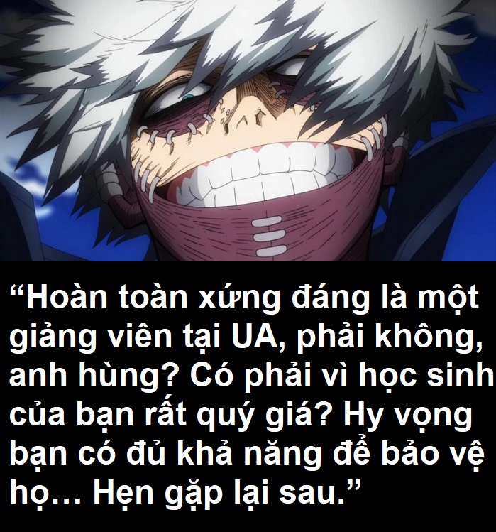 Những câu nói hay trong My Hero Academia