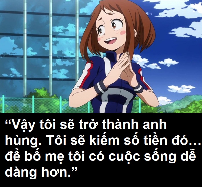 Những câu nói hay trong My Hero Academia