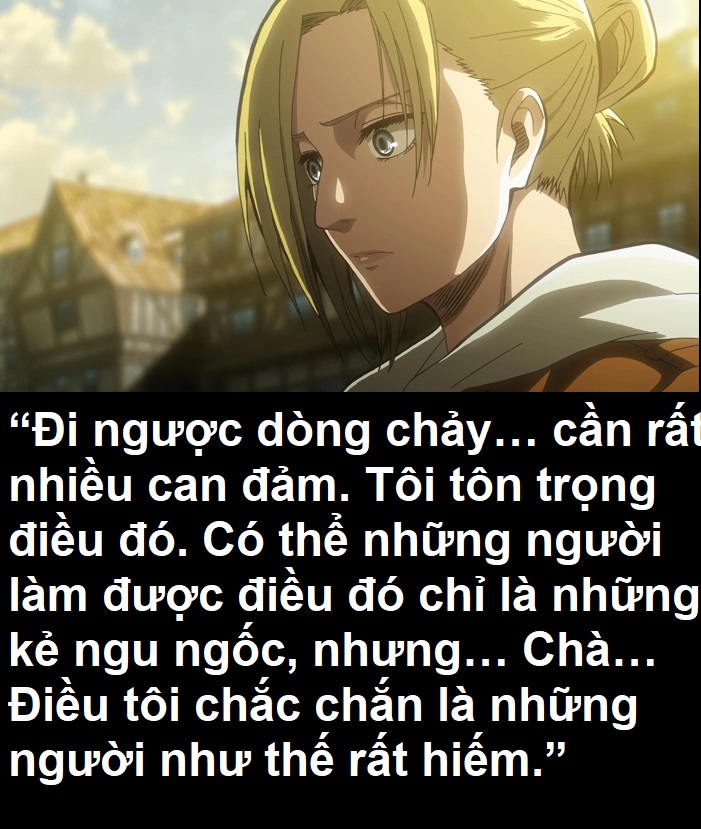 Những câu nói hay trong Attack on Titan bạn nên đọc qua