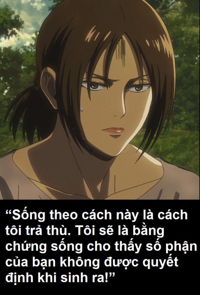 Những câu nói hay trong Attack on Titan bạn nên đọc qua