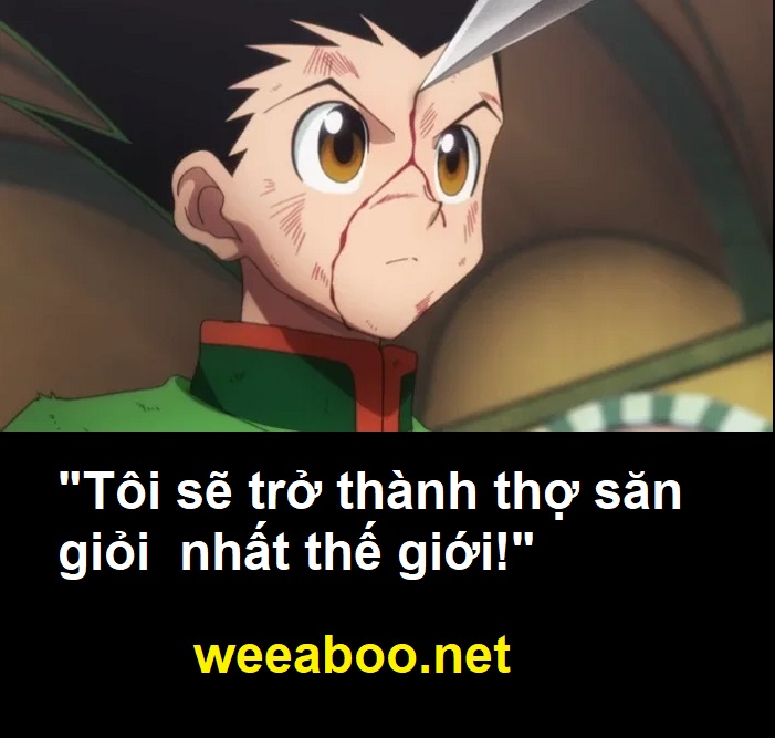 Khám phá những câu nói hay trong Hunter x Hunter