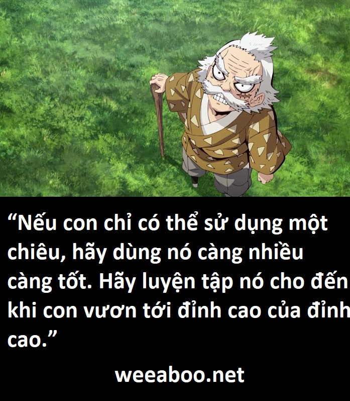 Những câu nói hay trong Thanh Gươm Diệt Quỷ - Kimetsu no Yaiba